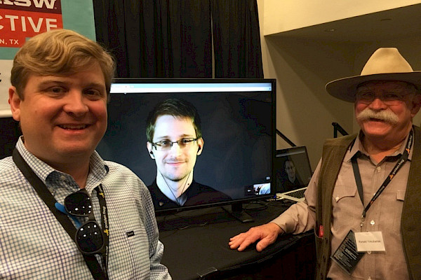 Breakfast with Edward Snowden at SXSW