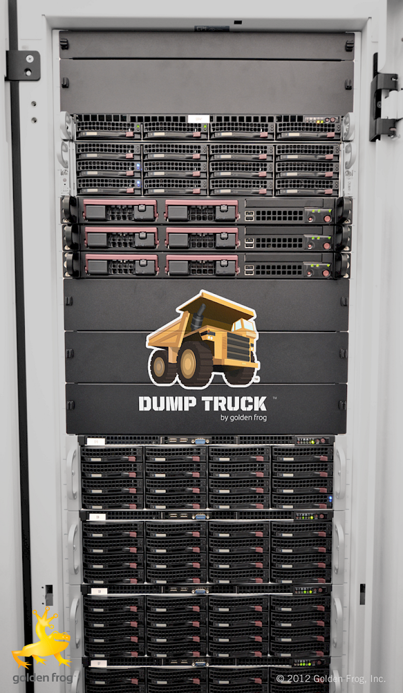 Photo of 500 Terabytes of Dump Truck Online Storage!